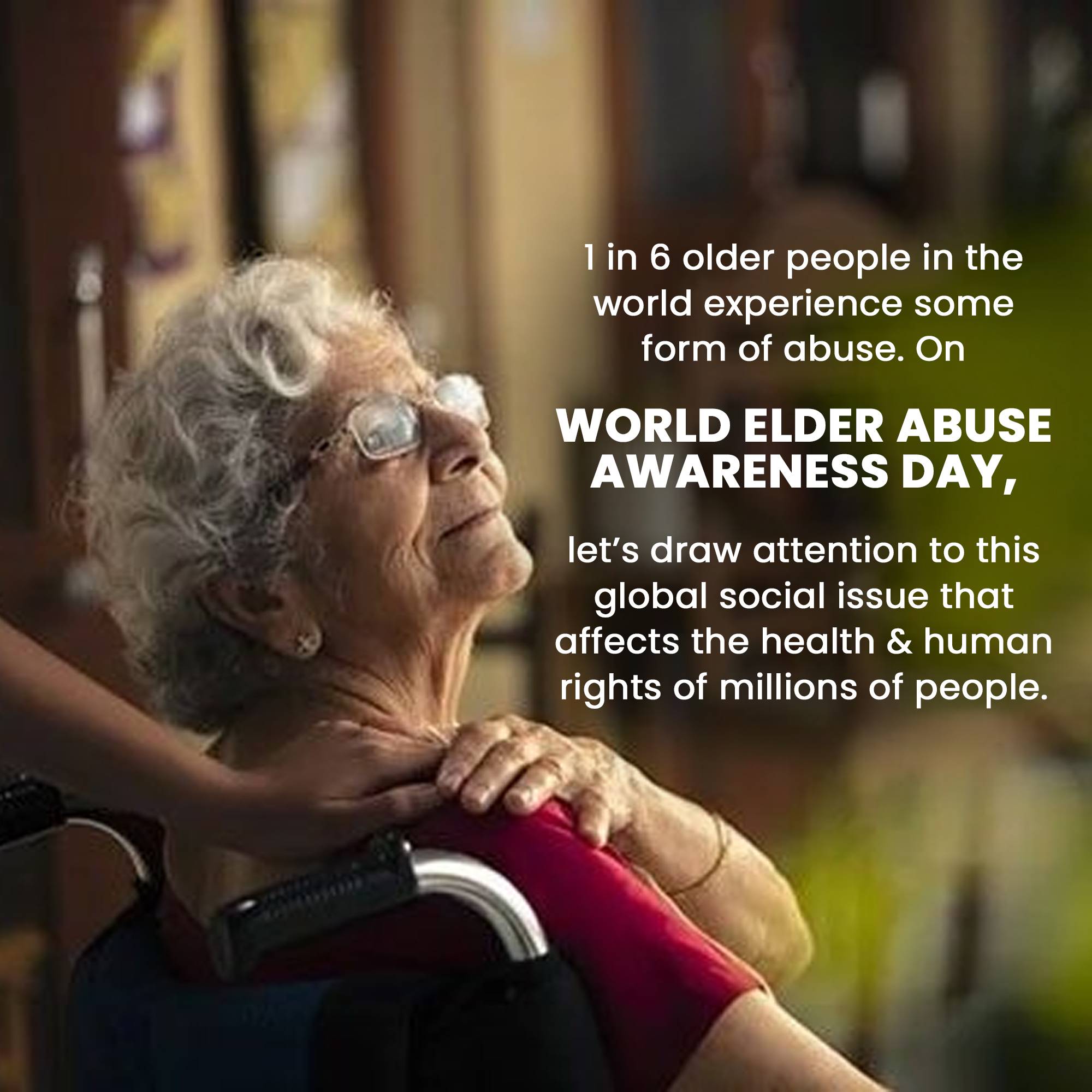 World Elder Abuse Awareness Day