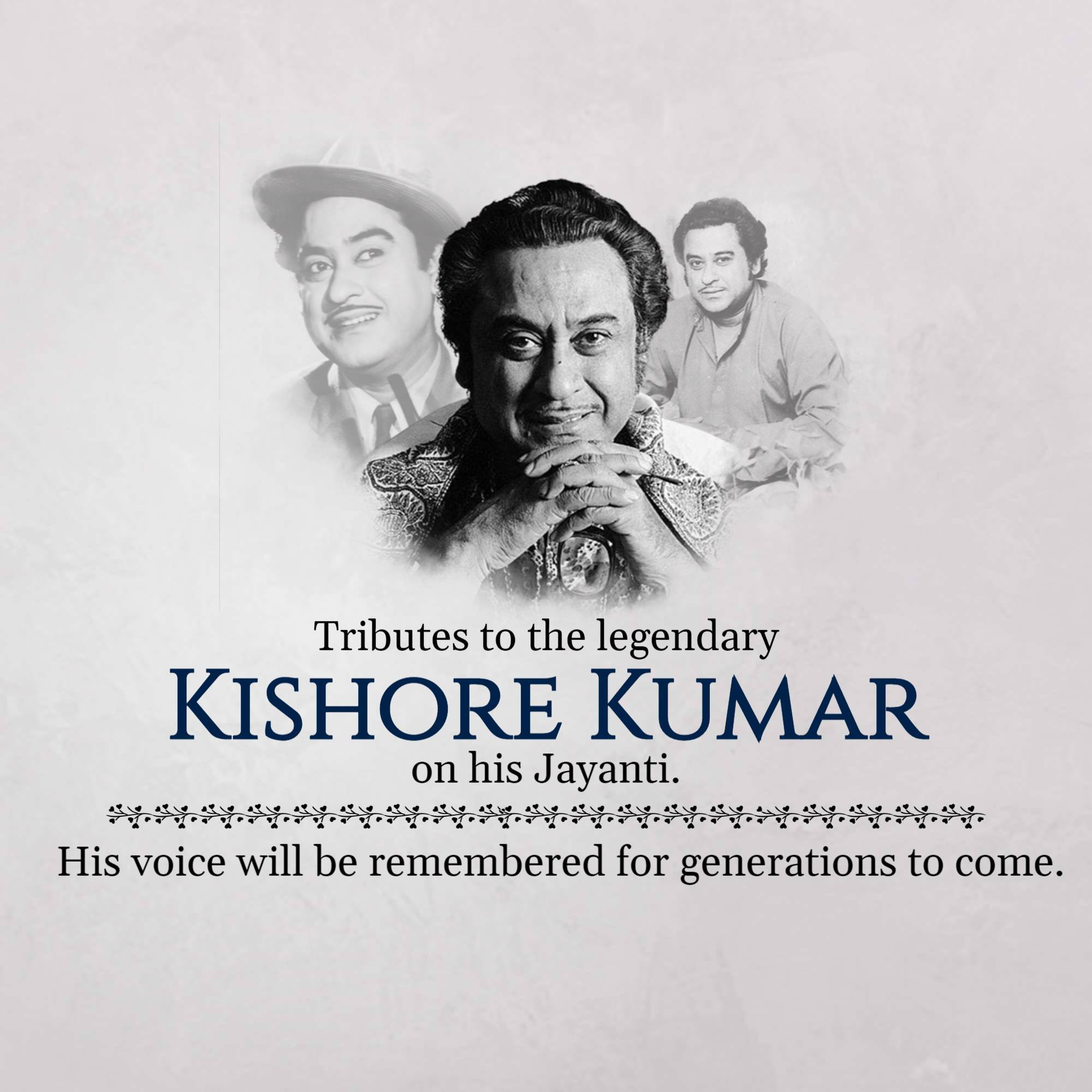 Kishore Kumar Jayanti
