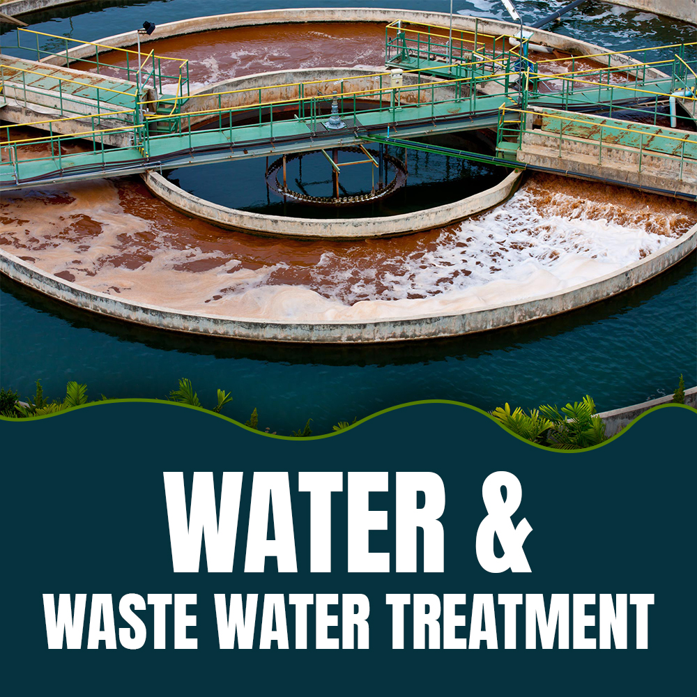 Water & waste water treatment