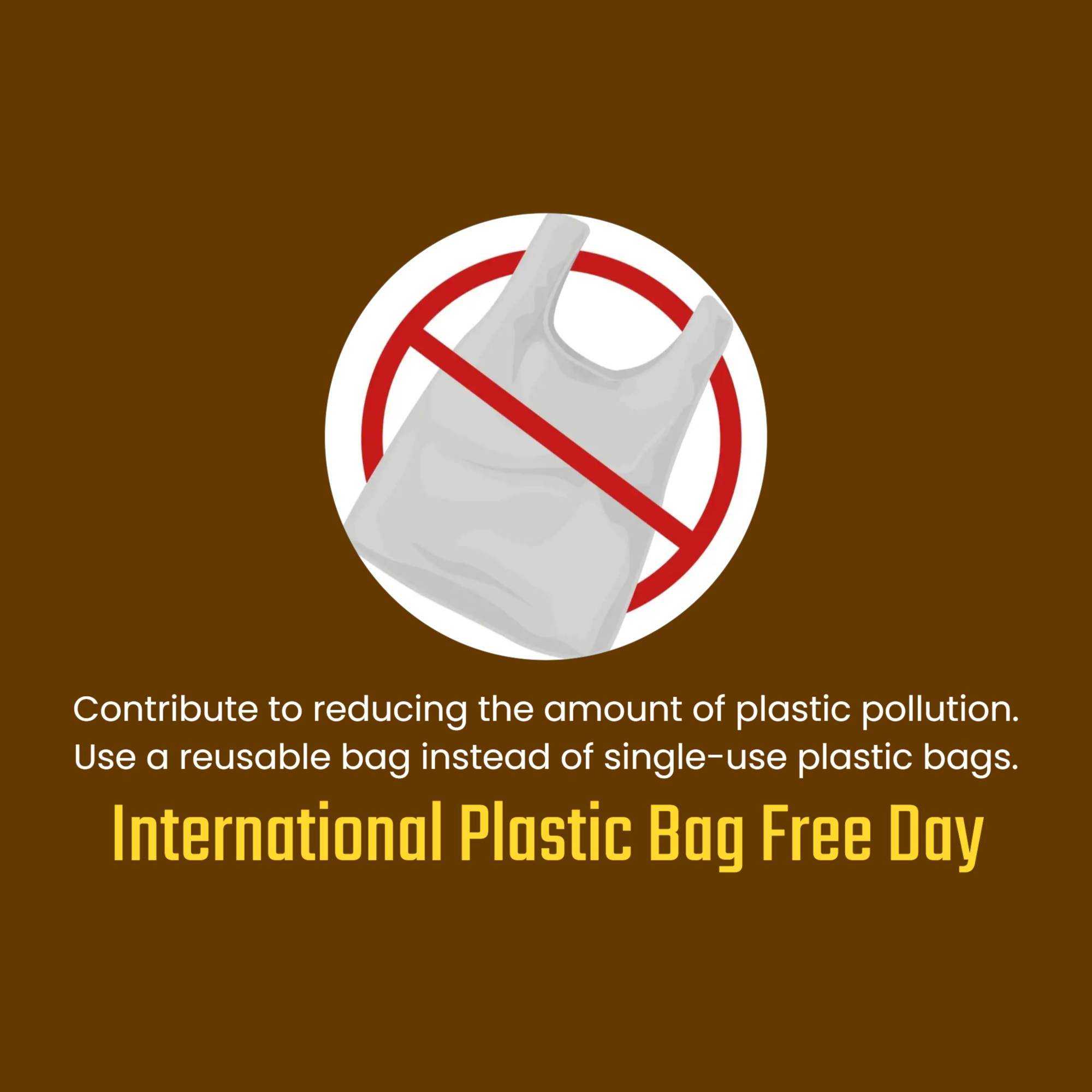 International Plastic Bag Free Day