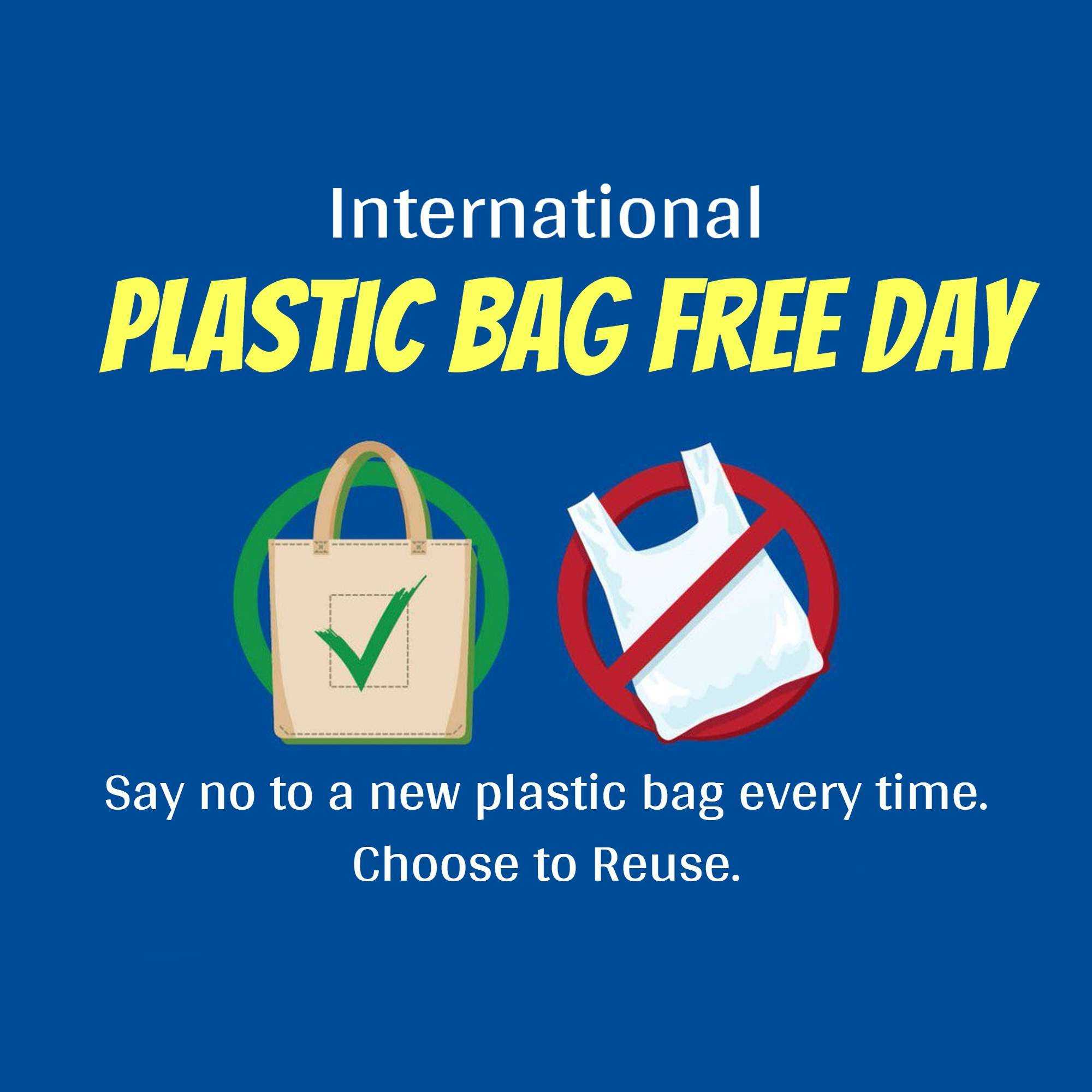 International Plastic Bag Free Day