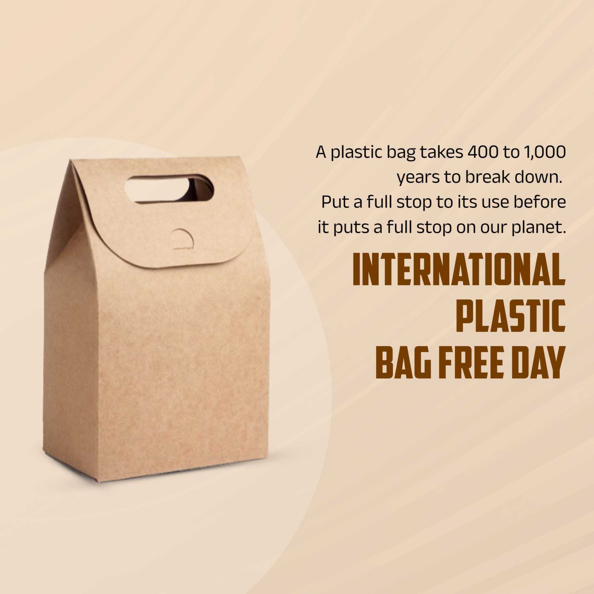International Plastic Bag Free Day